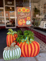 Load image into Gallery viewer, Fall Be Grateful Pumpkin Flag Outdoor
