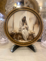 Load image into Gallery viewer, Mary Did You Know and Baby Jesus Christmas Art
