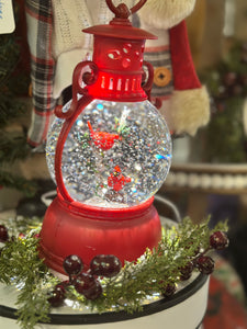 Red Lantern Snowglobe