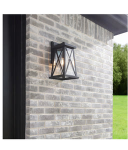 Quorum Artesno 725-16-69 1 Light Black Outdoor 16” Wall Lantern