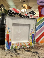 Load image into Gallery viewer, Happy Birthday Picture Frame with Candles Border
