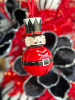 Load image into Gallery viewer, Two Choices of Nutcracker Dolomite Bell Ornaments
