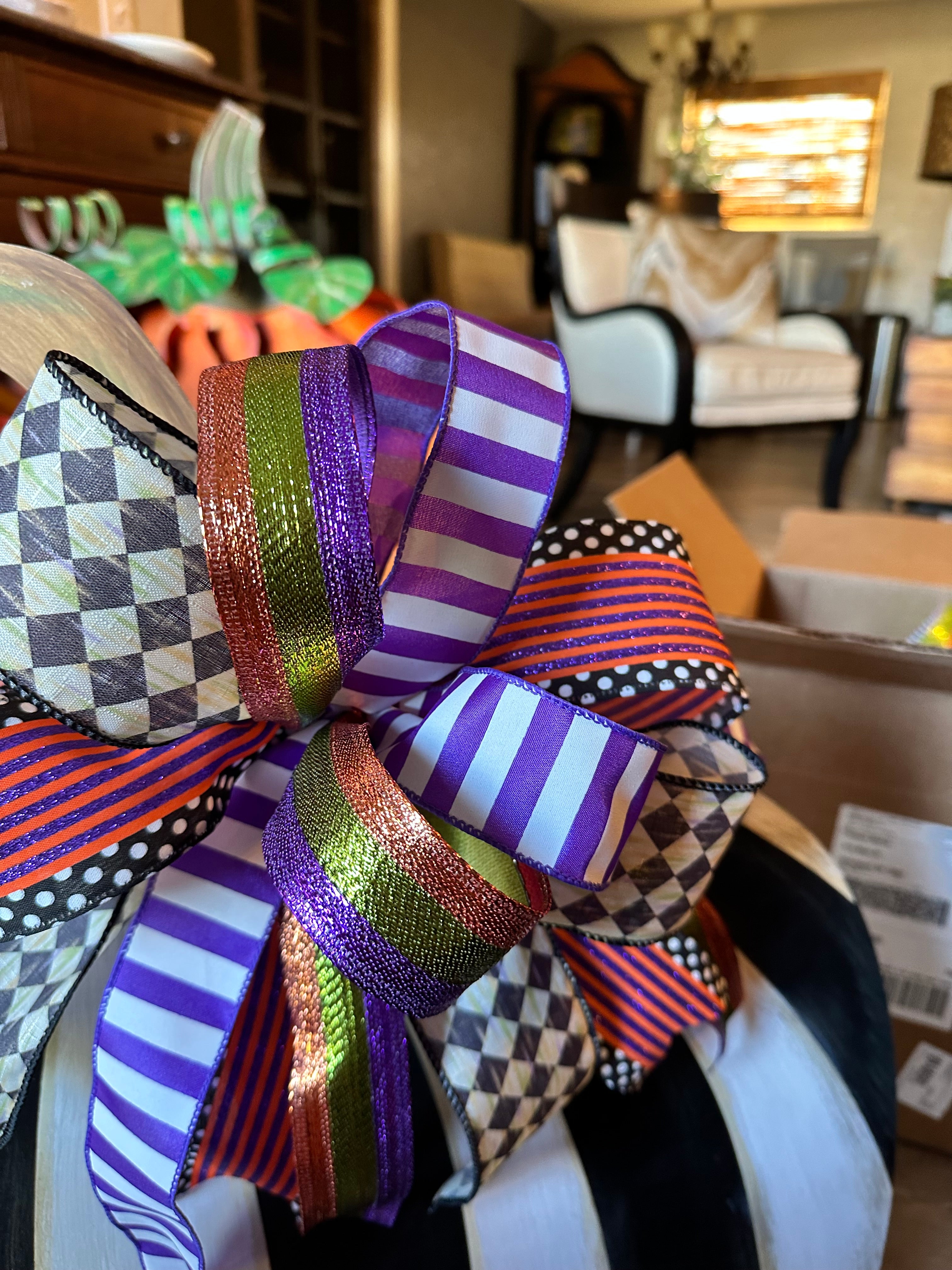 Whimsical Halloween Bow