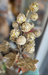 Gold Jewel Grape Cluster Pack of 3