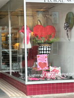 Load image into Gallery viewer, Valentines Day: Large Red Glittered Metal Heart
