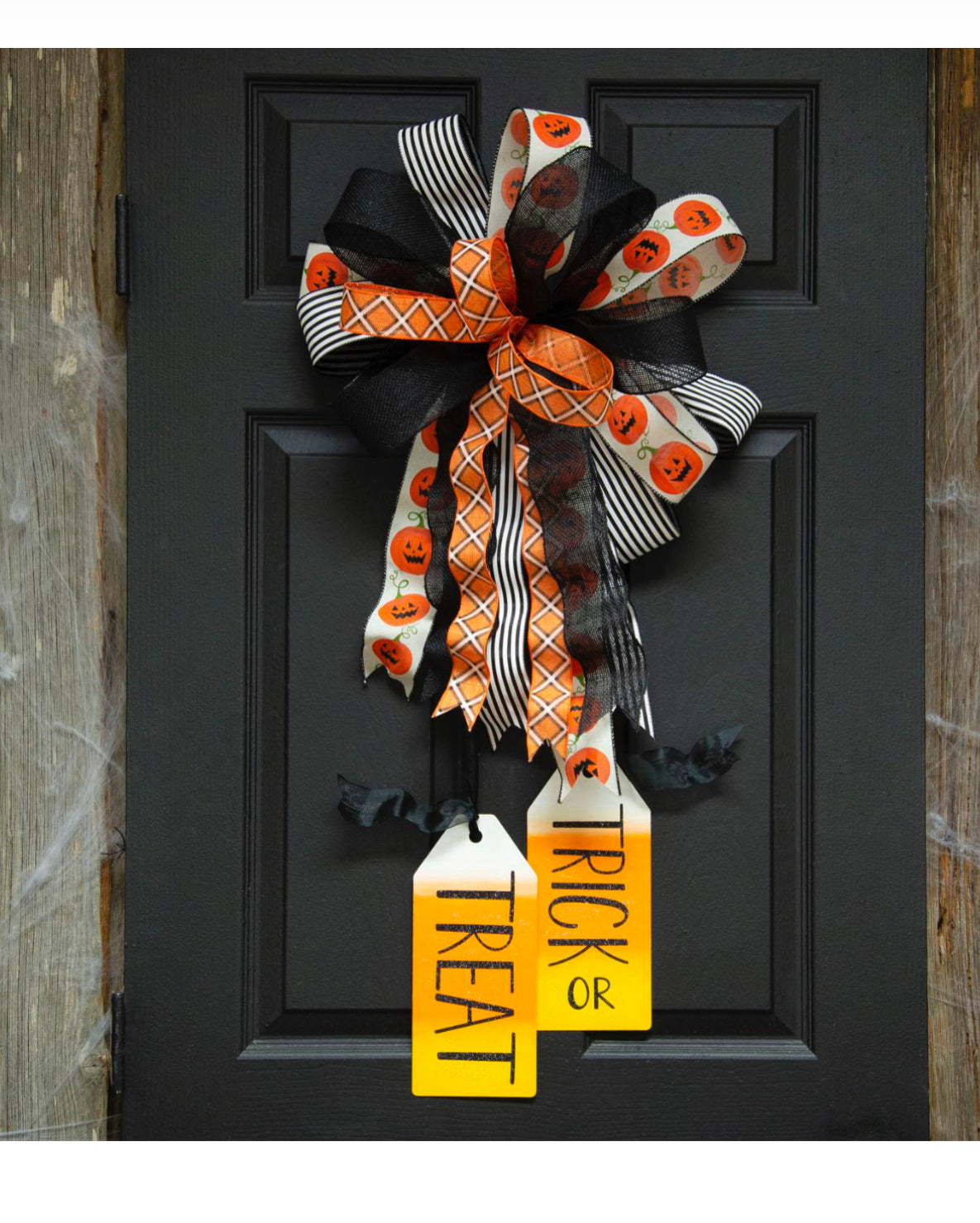 Reversible Trick or Treat/Out of Candy Tags