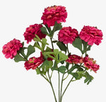 Load image into Gallery viewer, Hot Pink &amp; Coral Ruffled Ranunculus Bush
