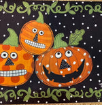 Load image into Gallery viewer, Fun Jack-o-lantern Outdoor/Indoor Rug
