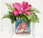 Load image into Gallery viewer, White Swing Style Display Stand for Mini Pics or Charms
