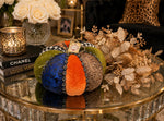 Load image into Gallery viewer, Couture Patchwork Pumpkin with Bling Trim Mark Roberts
