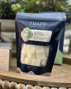 New! Trapp Wax Melts 4oz bag Vetiver Seagrass #73