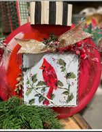 Load image into Gallery viewer, New! Red Ornament Display for Mini Prints
