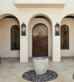 Load image into Gallery viewer, Quorum MYSTIC 30” 4-Light Lantern - Matte Black Wall Mount
