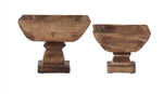 Load image into Gallery viewer, Mango Wooden Bowl Pedestal Large Size
