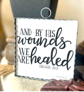 And By His Wounds We Are Healed Mini Print
