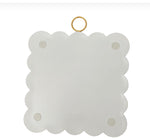 Load image into Gallery viewer, White Pumpkin with Gold Frame Scallop Mini Print
