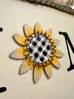Load image into Gallery viewer, Sunflower Buffalo Check Magnet

