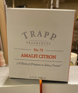 Amalfi Citron Trapp 8.75 Soy Candles