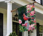 Load image into Gallery viewer, Large Red Cardinal Spring Summer Flag Outdoor
