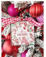 Load image into Gallery viewer, Merry Merry Pink, Red, &amp; Green Nutcracker Mini Print
