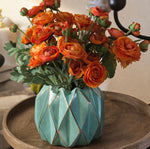 Load image into Gallery viewer, 26" Artificial Orange Ranunculus
