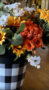 Set of 3 Bushes Orange Mums