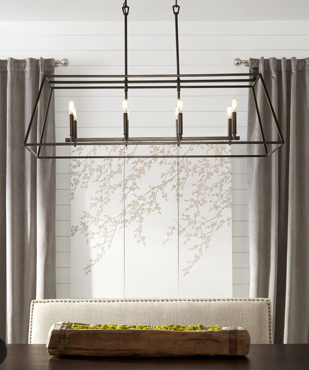 Gabriel Oiled Bronze 8-Light Pendant