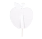 Load image into Gallery viewer, Back to School Apple Metal Stake Polka Dot Pattern
