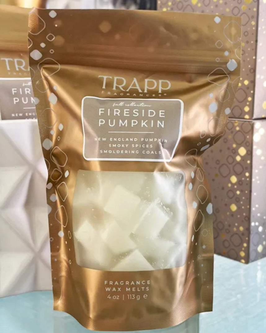 Trapp Fireside Pumpkin Wax Melts      4 oz