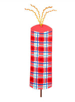 Load image into Gallery viewer, Americana: Large Red Firecracker Metal Stake with Easel
