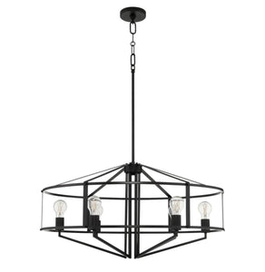 Black Pendant Cage Design Lighting - 8373-6-59
