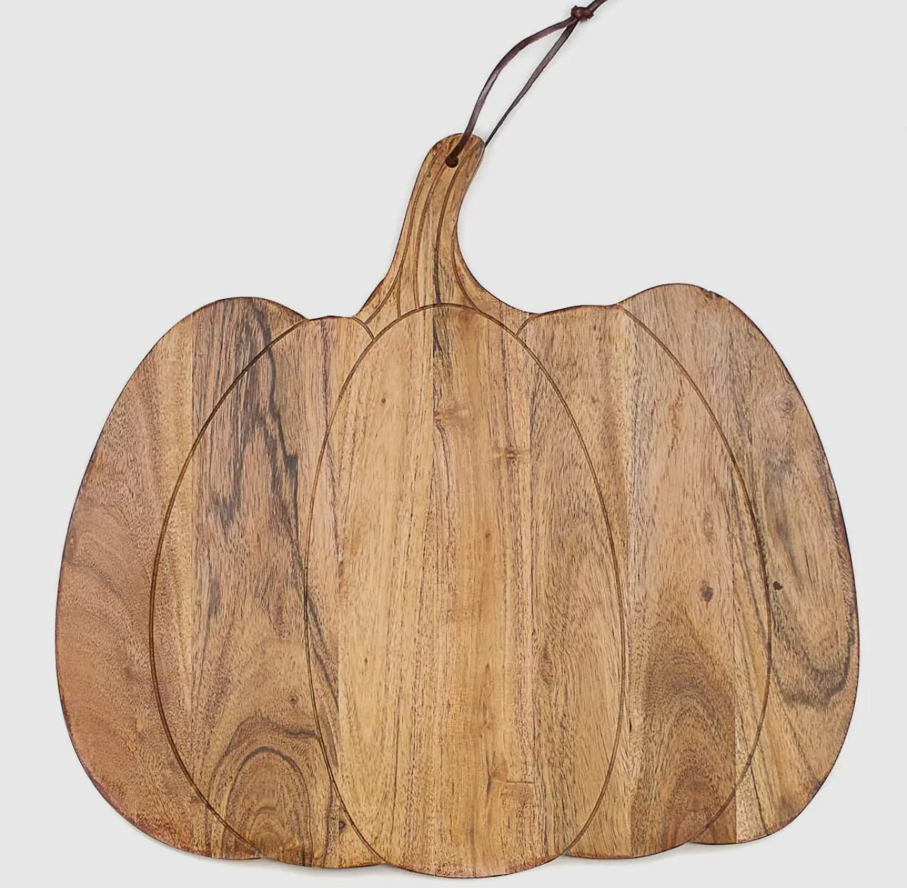 Pumpkin Shaped Serving Natural Board