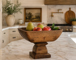 Load image into Gallery viewer, Mango Wooden Bowl Pedestal Large Size
