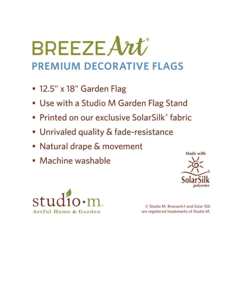 Give Thanks Flag Small Black White Check Outdoor