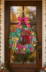 Load image into Gallery viewer, New! Christmas Wreath Door Hanger
