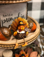 Load image into Gallery viewer, Farmhouse Beaded Wood 3-Tiered Tray
