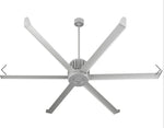 Load image into Gallery viewer, Enorme 78” or 100”Dia. Ceiling Fan DAMP Rated Finish: Matte Black or Satin Nickel
