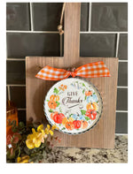 Load image into Gallery viewer, NEW! Give Thanks Fall Mini Charm
