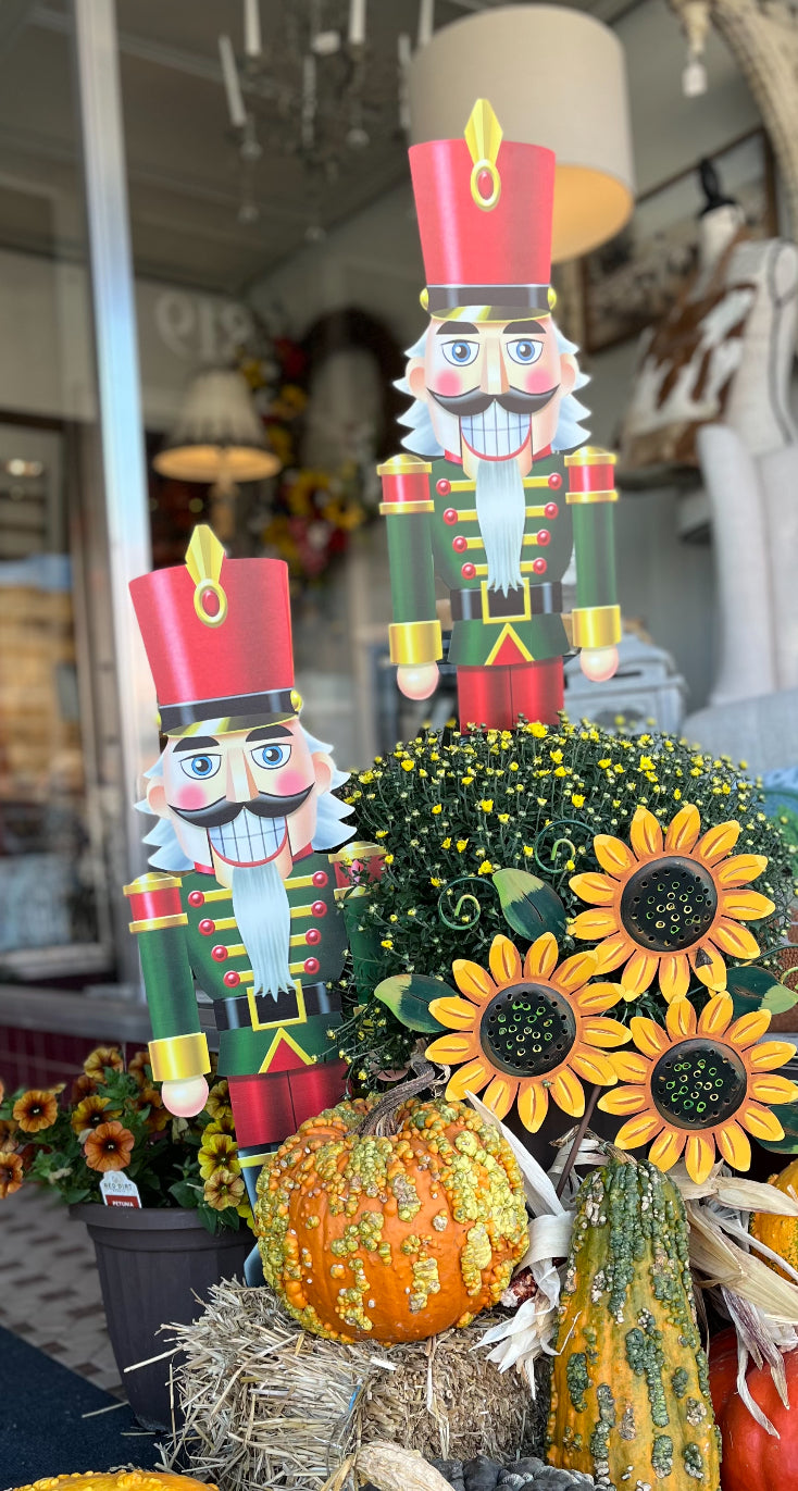 Nutcracker Metal Outdoor/Indoor Stake