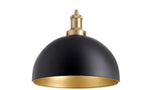 Load image into Gallery viewer, Pendant Black and Gold 1-lite
