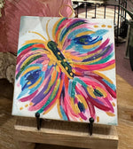 Load image into Gallery viewer, Butterfly in Bright Colors Mini Charm
