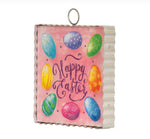 Load image into Gallery viewer, Happy Easter with Colorful Eggs Mini Print
