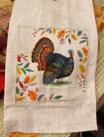 Load image into Gallery viewer, Fall Turkey Thanksgiving Linen Towel
