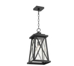 Load image into Gallery viewer, Quorum Artesno 726-16-69 1 Light Black Outdoor 16” Pendant
