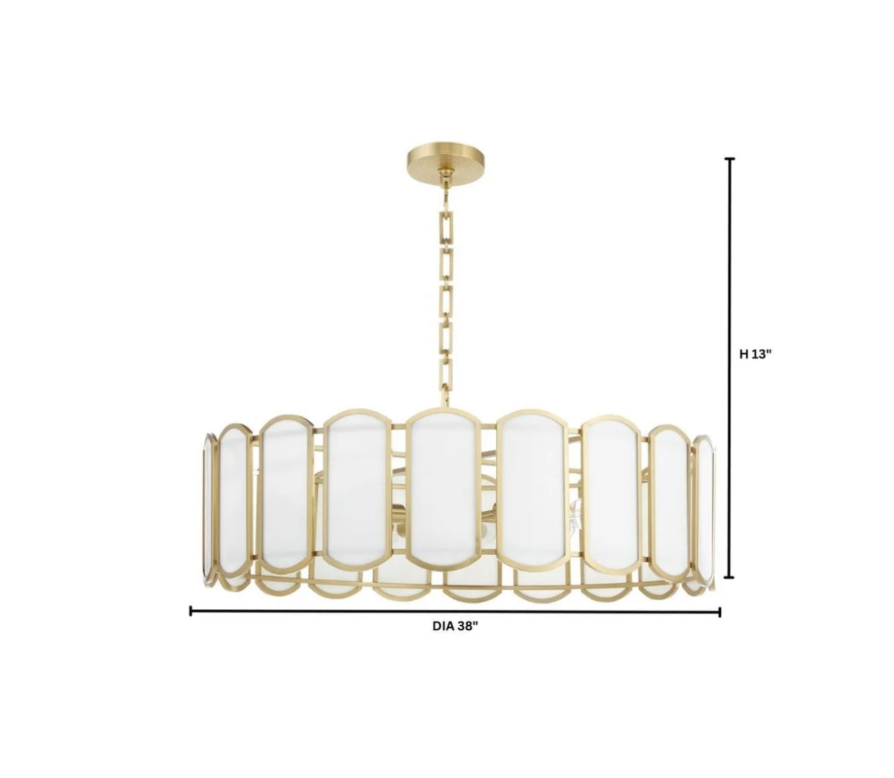 Belleview 8-Light Pendant