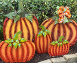 Load image into Gallery viewer, Large Orange Pumpkin with Easel and Stake
