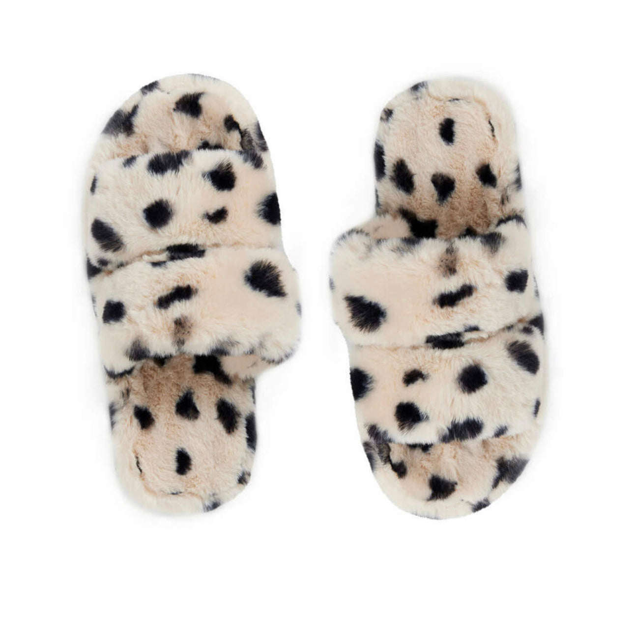 Cheetah Soft Faux Slippers