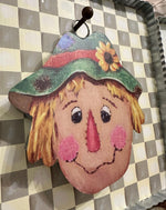 Load image into Gallery viewer, Fall Scarecrow Metal Mini Charm

