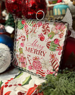 Load image into Gallery viewer, Merry Merry Pink, Red, &amp; Green Nutcracker Mini Print
