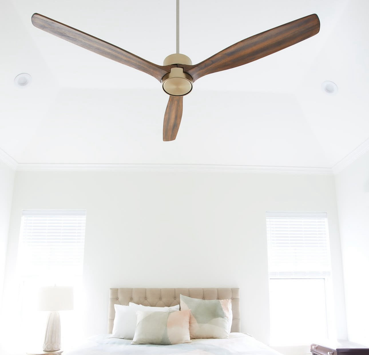 Quorum Reni 65"  DAMP Ceiling Fan Indoor or Outdoor